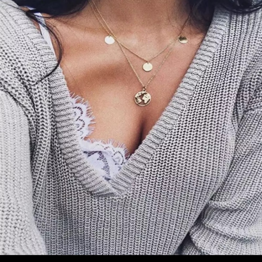 Beautiful dainty gold and silver necklaces